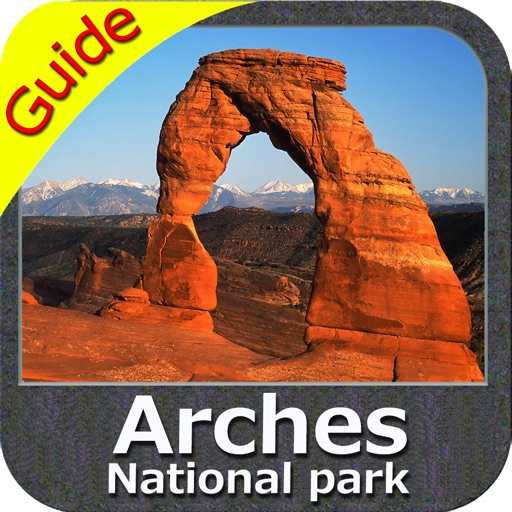 Arches National Park GPS Chart icon