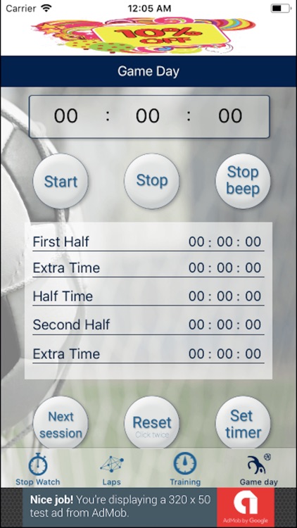 Stop Watch Lite screenshot-3