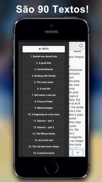 Textos em Inglês screenshot 2