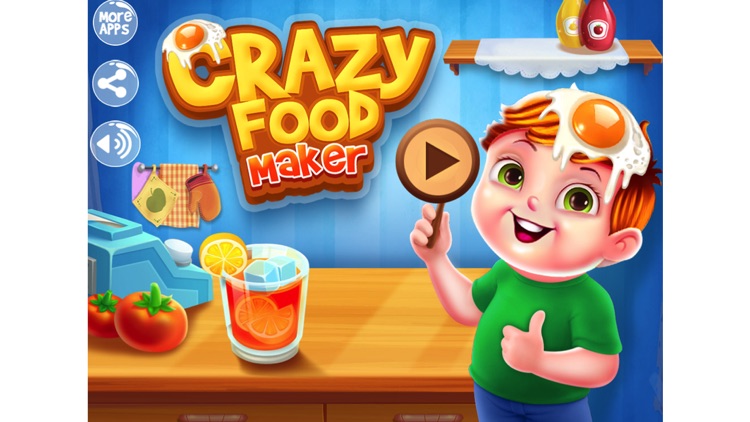 Crazy Food Maker Learning Game