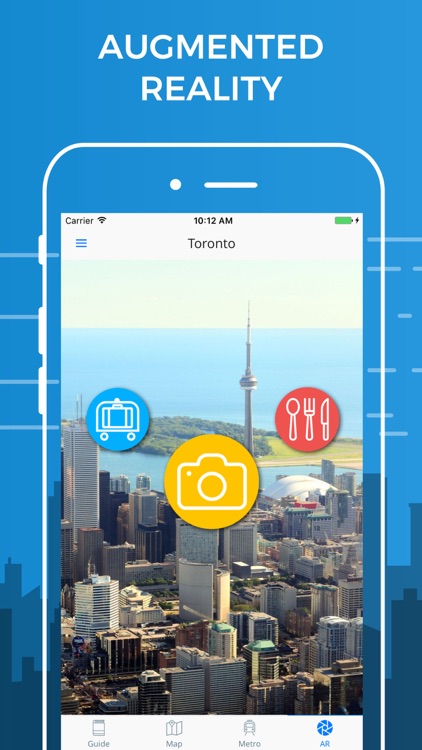 Toronto Travel Guide with Offline Street Map