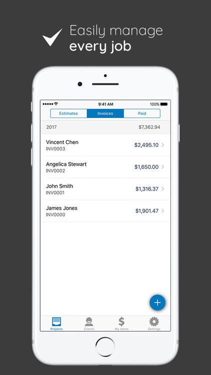 Invoice Simple - Invoice and Estimate on the Go screenshot-3
