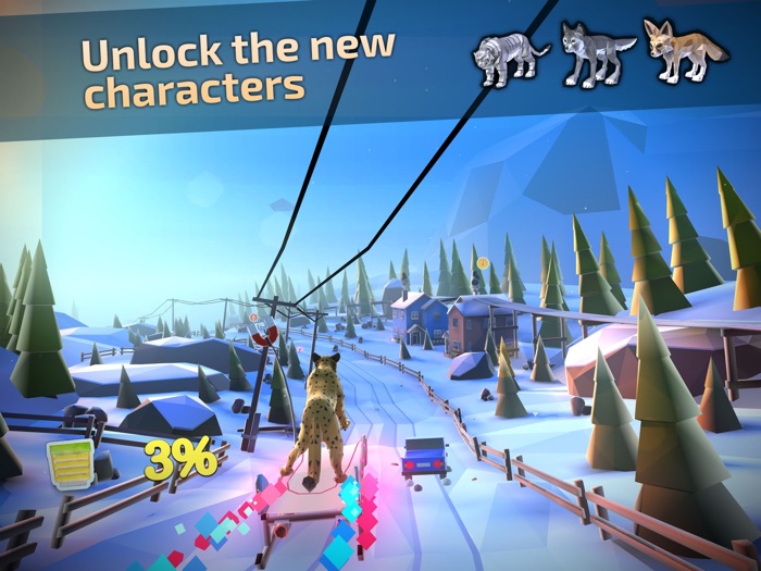 Animal Adventure Downhill Rush