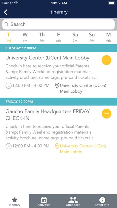 UCSB Parents & Family Weekend screenshot 4