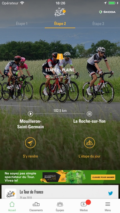 TOUR DE FRANCE 2018