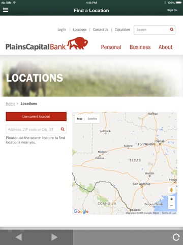 PlainsCapitalBusiness for iPad screenshot 3