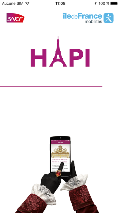 How to cancel & delete HAPI - Visit Paris Region from iphone & ipad 1