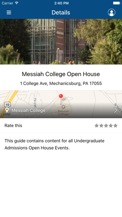 Messiah University Guides screenshot 3