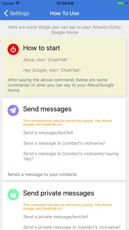 ChalkTalk Messenger