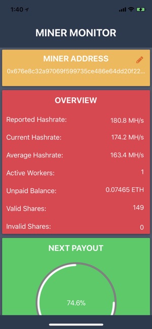 Miner Monitor