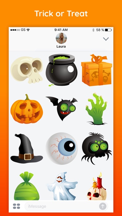 Halloween Party Emoji Stickers screenshot 3