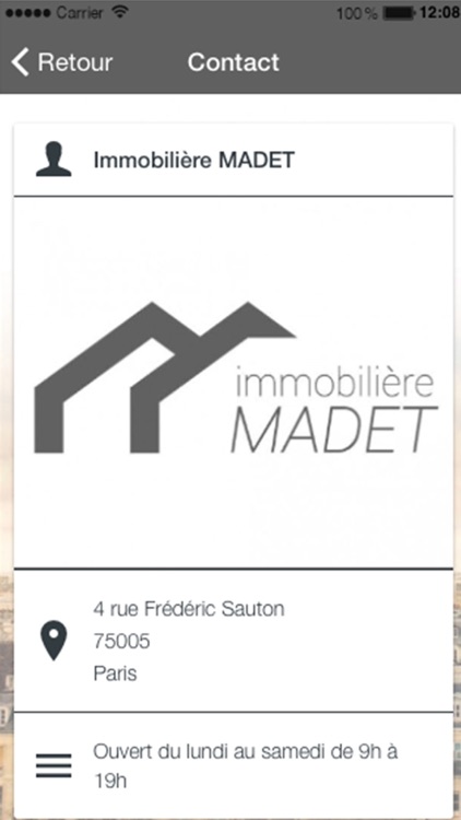 Immobilière MADET