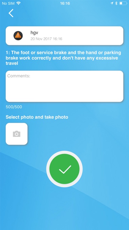Fleet Vehicle Check