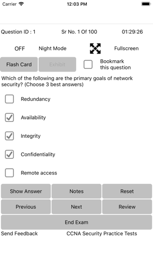 ExamSim CCNA Security 210-260(圖2)-速報App