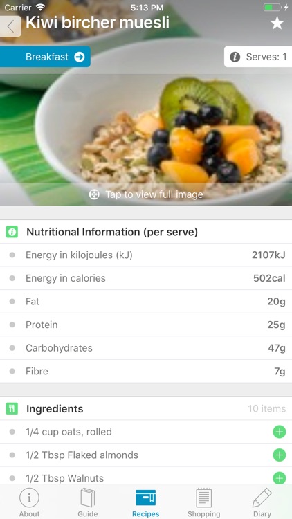 Monash University FODMAP diet screenshot-4