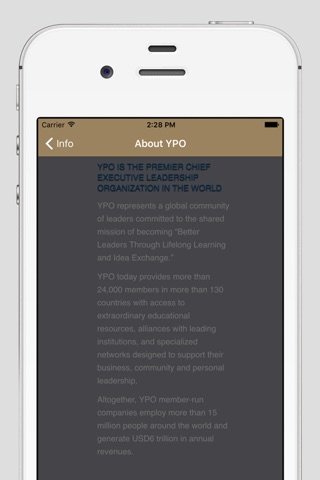 YPO Gold Philadelphia Chapter screenshot 3