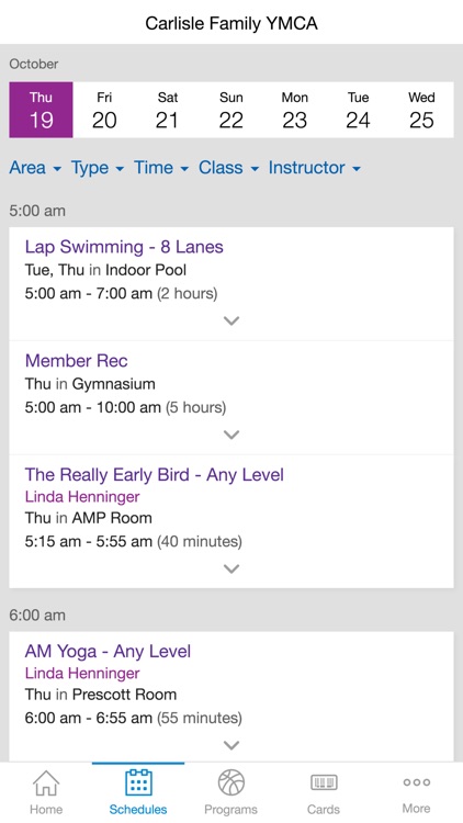 Carlisle Family YMCA screenshot-3