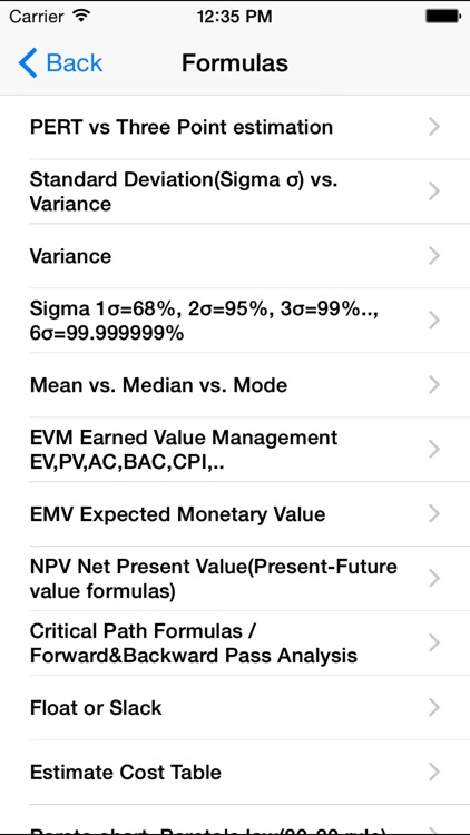 PM Formulas (PMP exam prep)