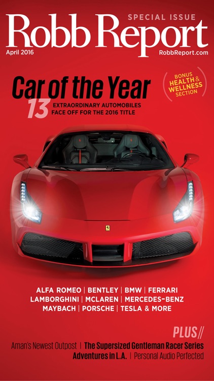 Robb Report Magazine