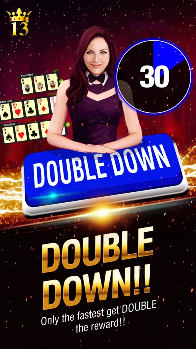 Lucky 13: 13 Card Poker Puzzle 1.2.2 IOS -