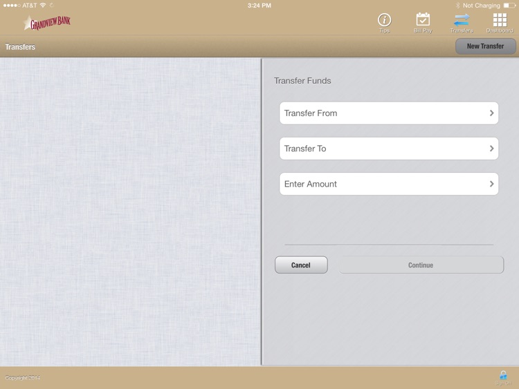 Grandview Bank for iPad screenshot-3