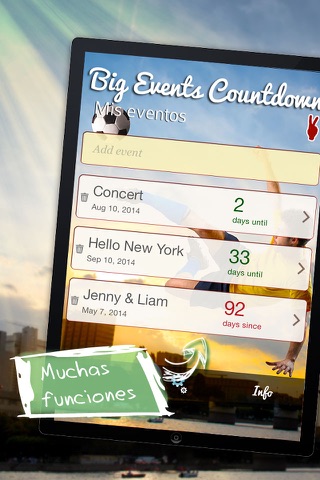 Big Days Countdown screenshot 4
