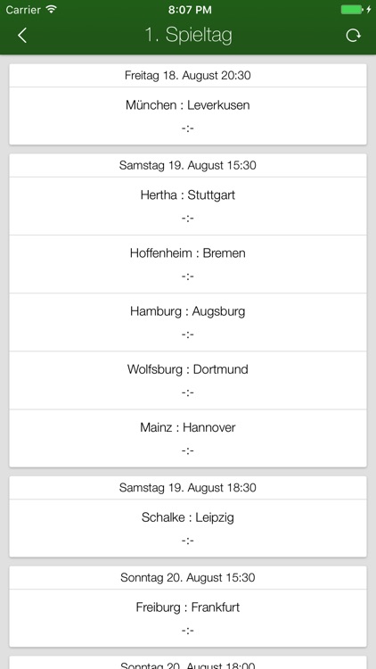 Bundesliga-App +