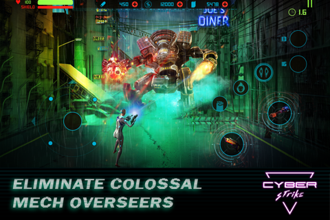 Cyber Strike - Infinite Runner screenshot 3