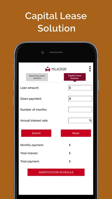 Lease Calculator - Milacron screenshot 3