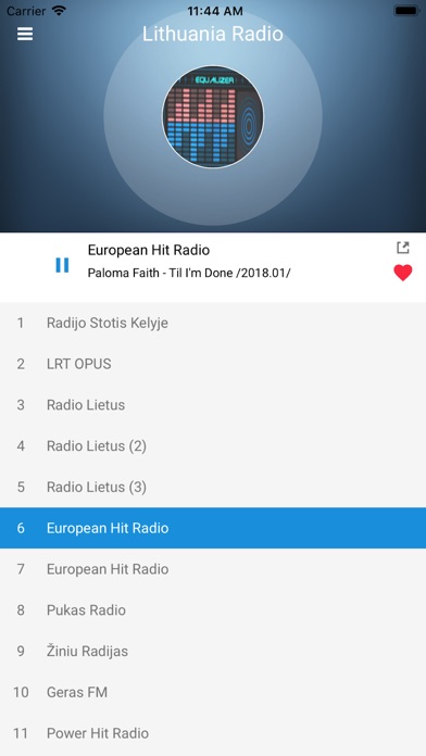 Lithuanian Radio FM: Lietuvos screenshot 4