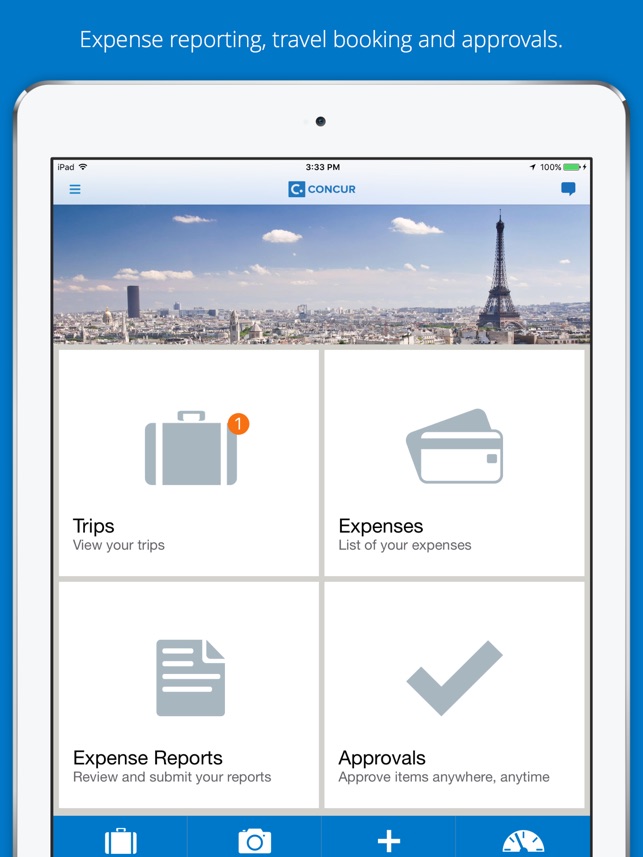 sap concur on the app store