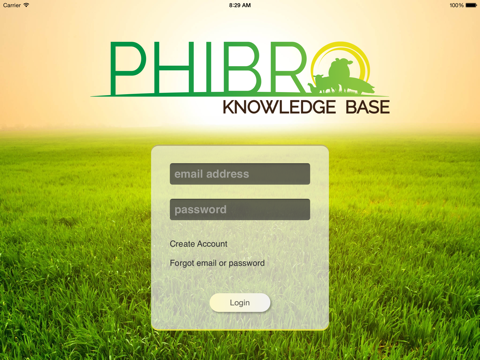 Phibro Knowledge Base screenshot 2