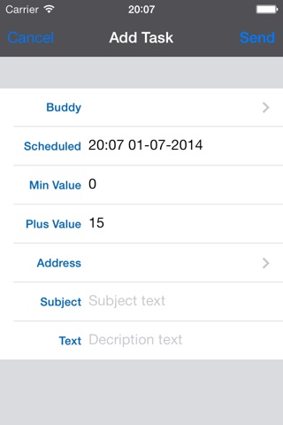 GPS-Buddy App screenshot 3