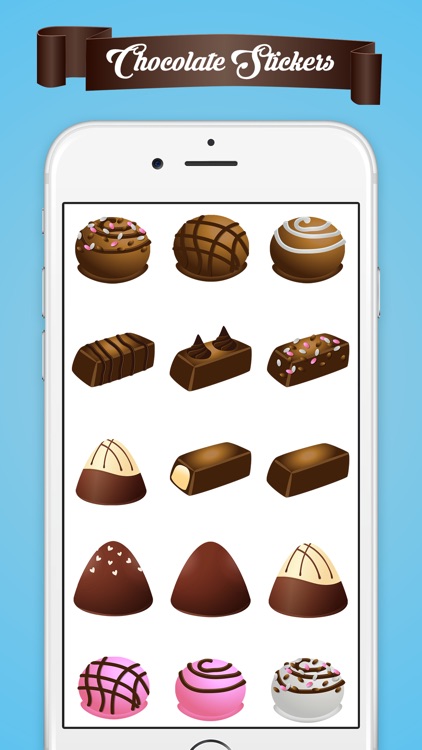 Animated Chocolate Stickers