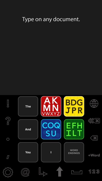 Modality Keyboard