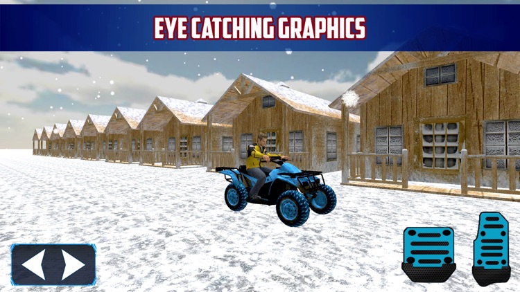Snow Bike Parking 3D Extreme Mountain Simulator screenshot-3
