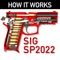 3D model with animation explains revolver SIG SP2022 function