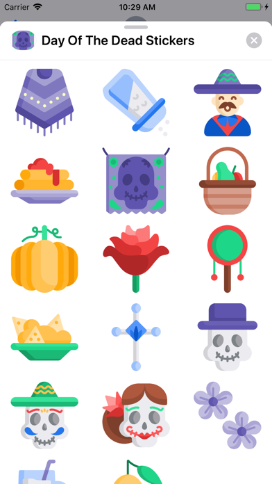Day Of The Dead Stickers screenshot 3