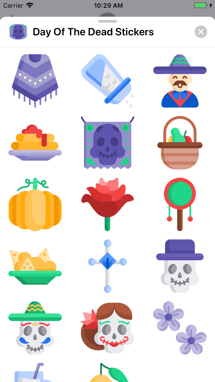 Day Of The Dead Stickers