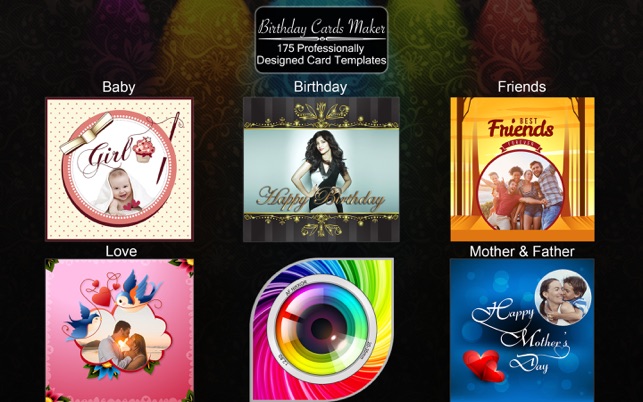 Birthday Cards Maker - Collage(圖5)-速報App