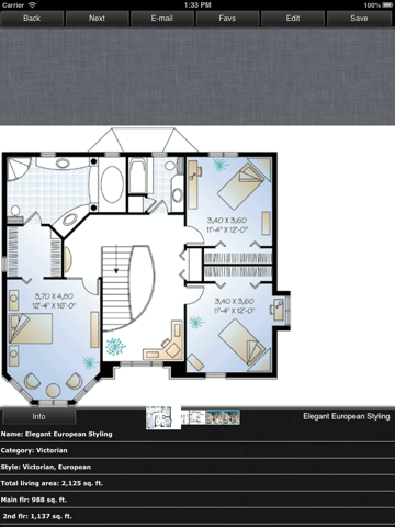 Victorian - Family Home Plans screenshot 3
