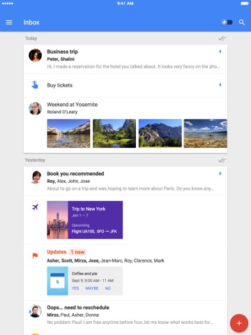 Скриншот из Inbox by Gmail