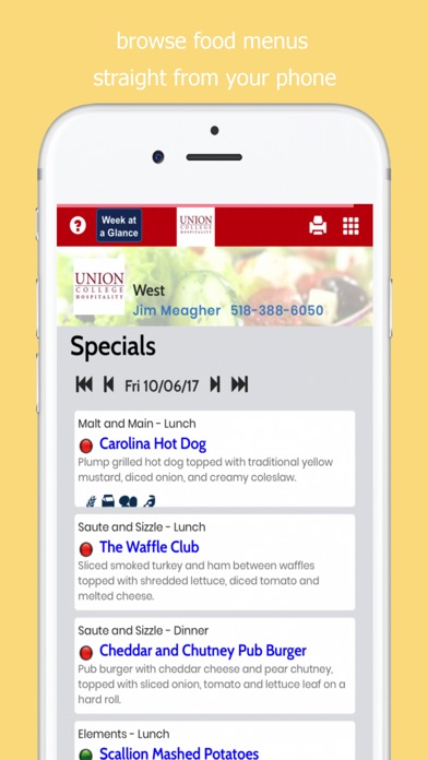 hello U - a Union College app screenshot 3