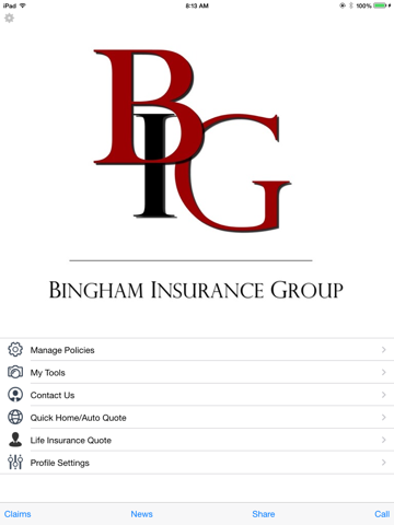 Bingham Insurance Group HD screenshot 2