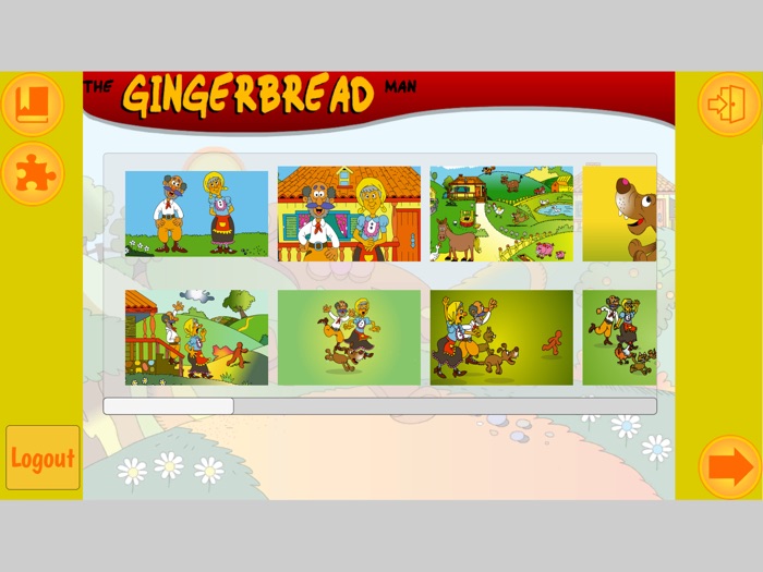 Kinderbooks - Gingerbread man