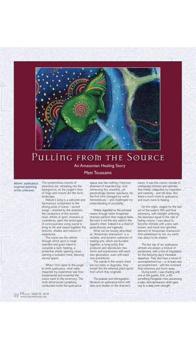 Sacred Hoop Magazine screenshot1