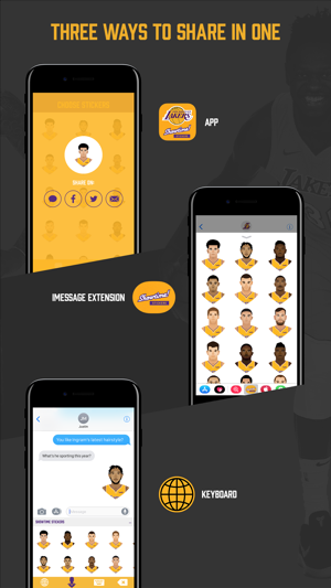 Lakers Showtime Stickers(圖2)-速報App