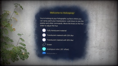 Holospray screenshot 2