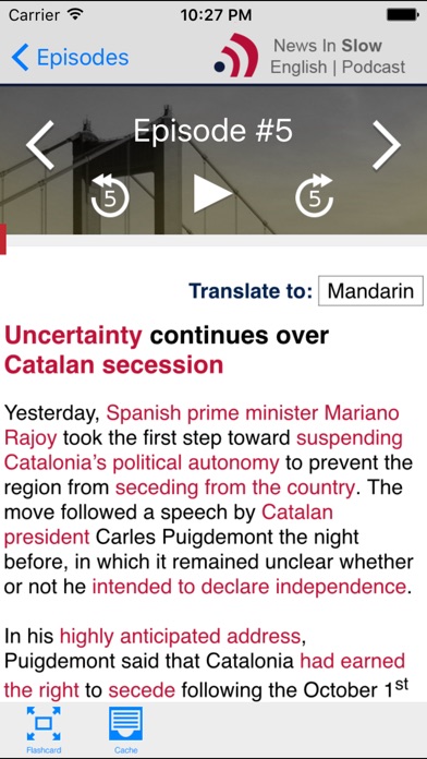 News in Slow English screenshot 2