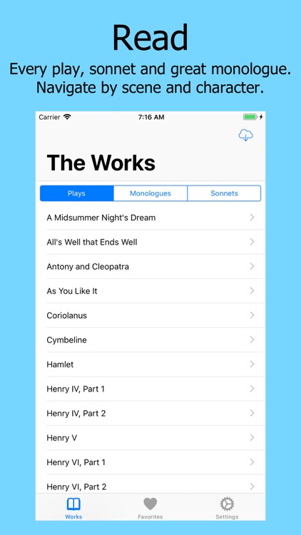 The Shakespeare App screenshot-0